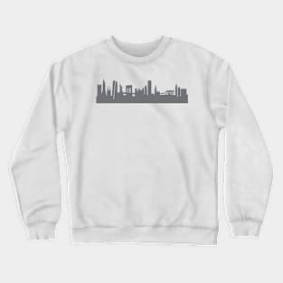 New York in gray Crewneck Sweatshirt